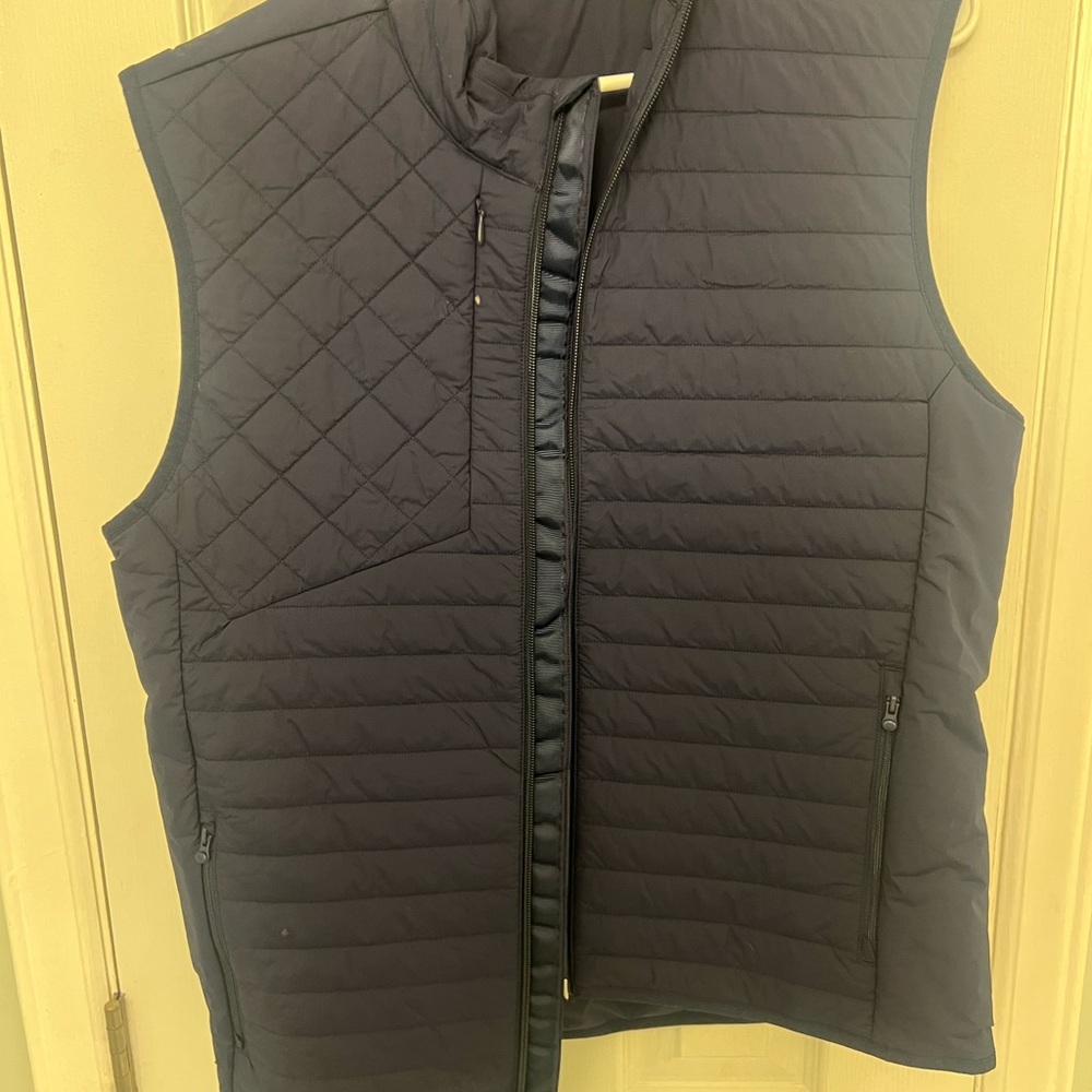Greyson Yukon Men's Quilted Navy Vest